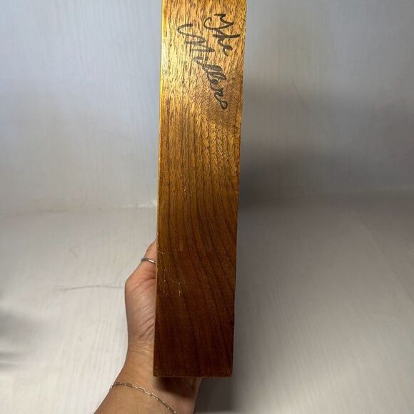 Wooden Cut Sailboat Ship Mantel Clock Temperature Hygrometer 11” - Picture 6 of 6